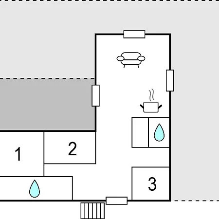 Semesterbostad Nice In With 3 Bedrooms And Wifi *
